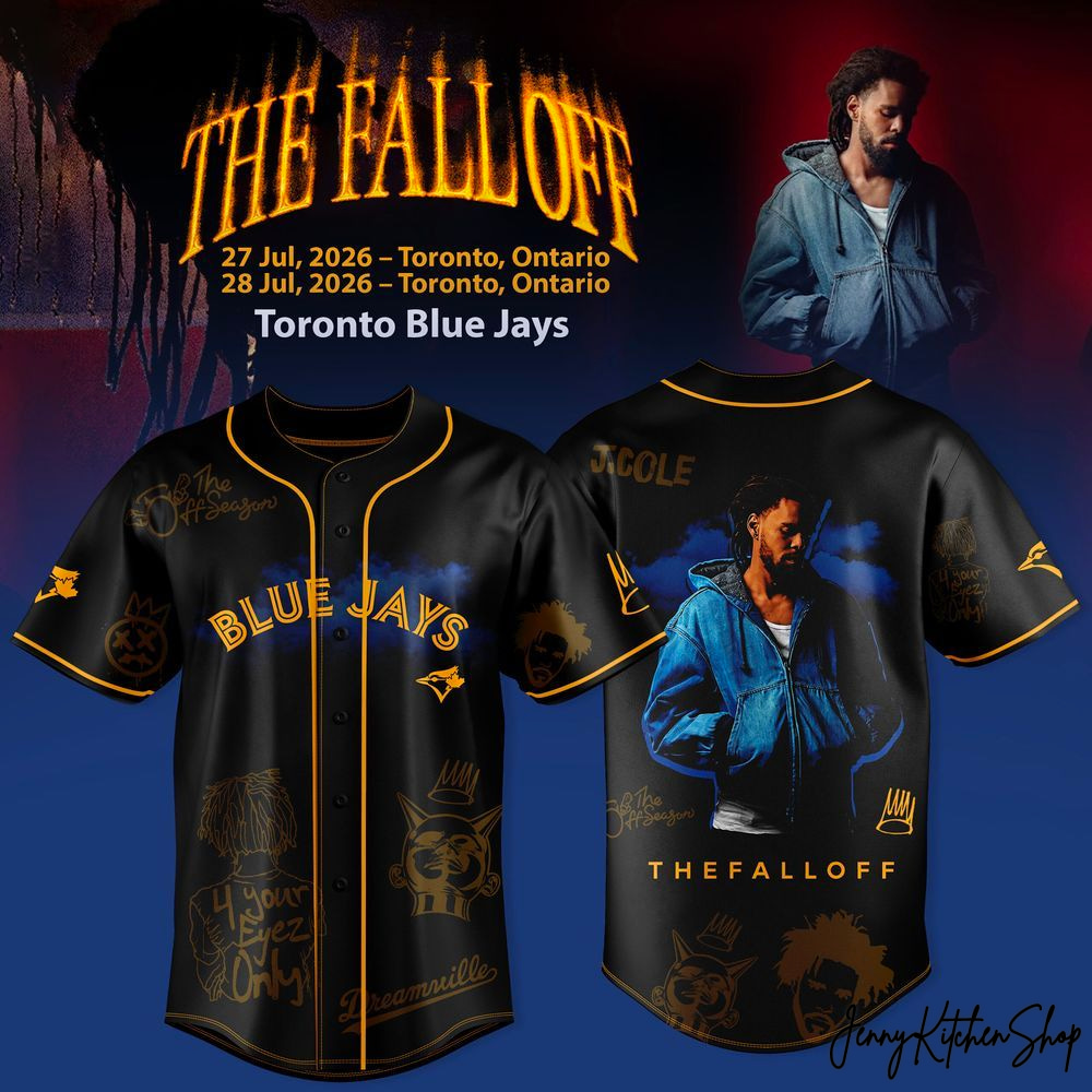 Toronto Blue Jays x The Fall Off World Tour 2026 Baseball Jersey