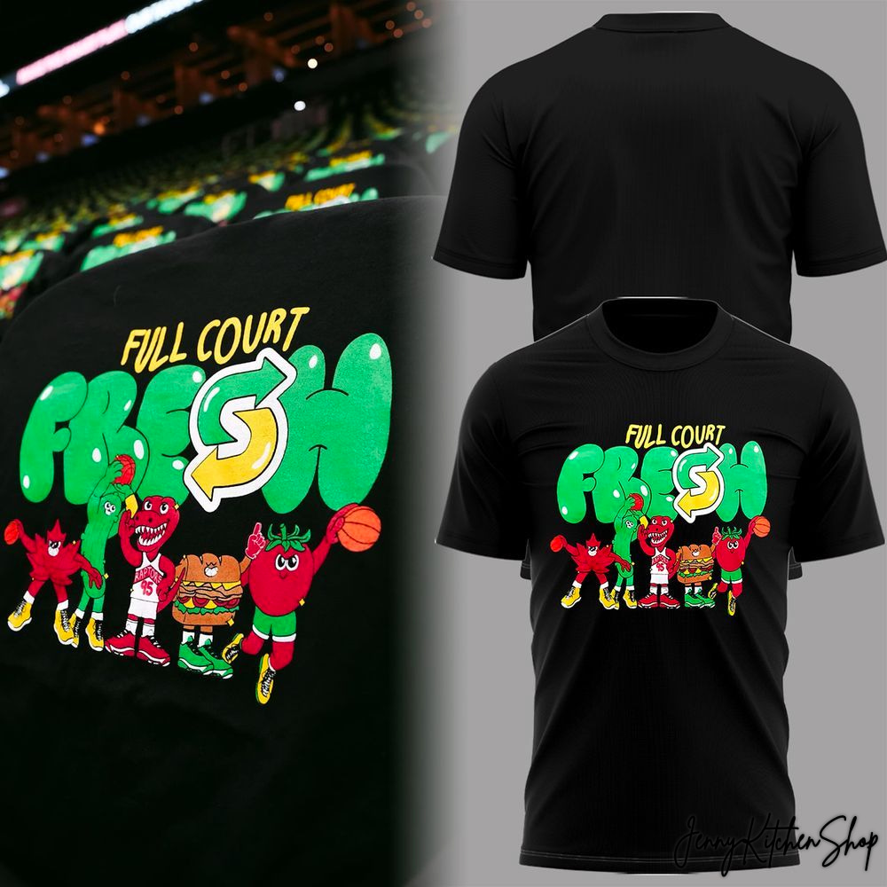 Toronto Raptors Full Court Fresh 2026 Shirt, Hoodie