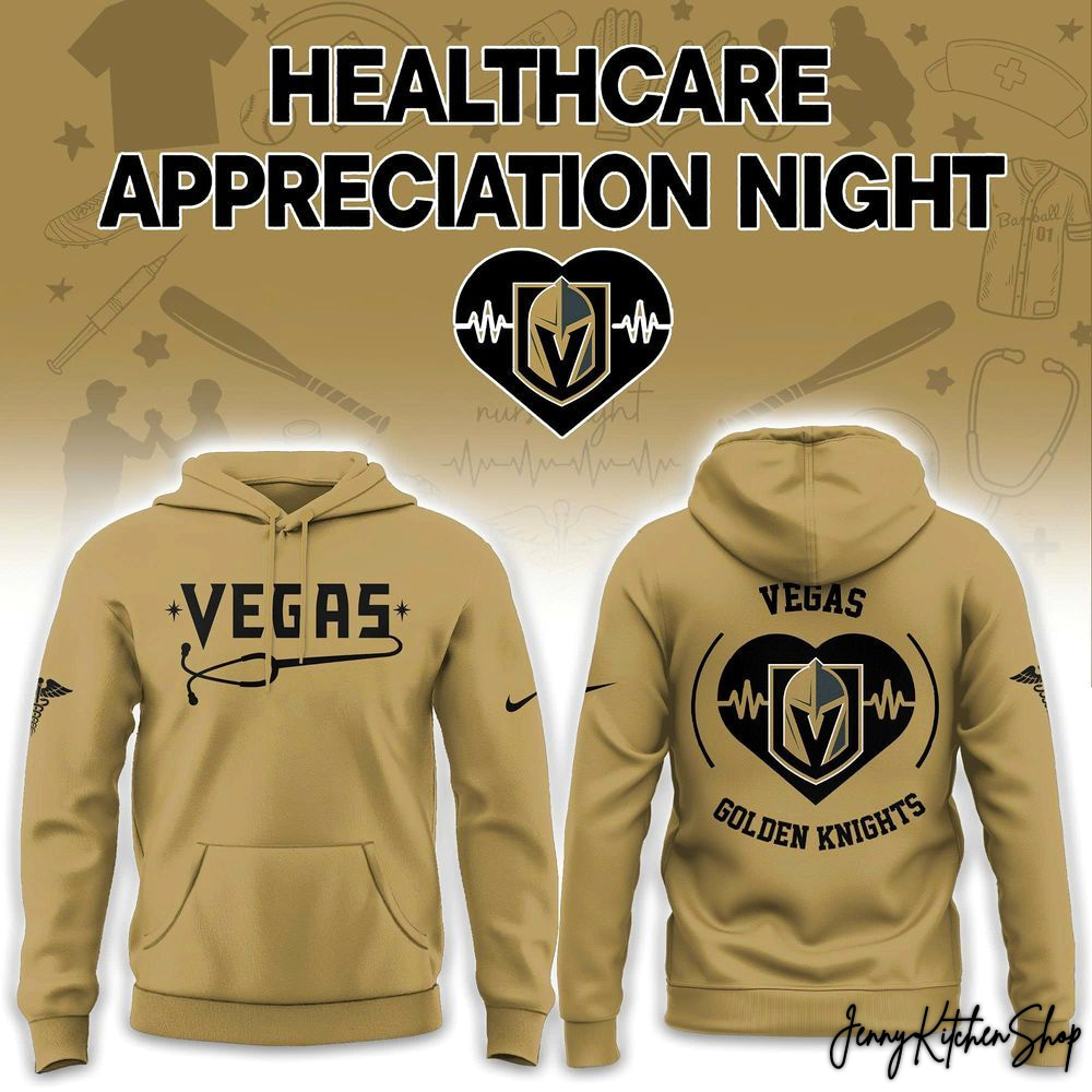 Vegas Golden Knights 2026 Healthcare Appreciation Night Limited Hoodie