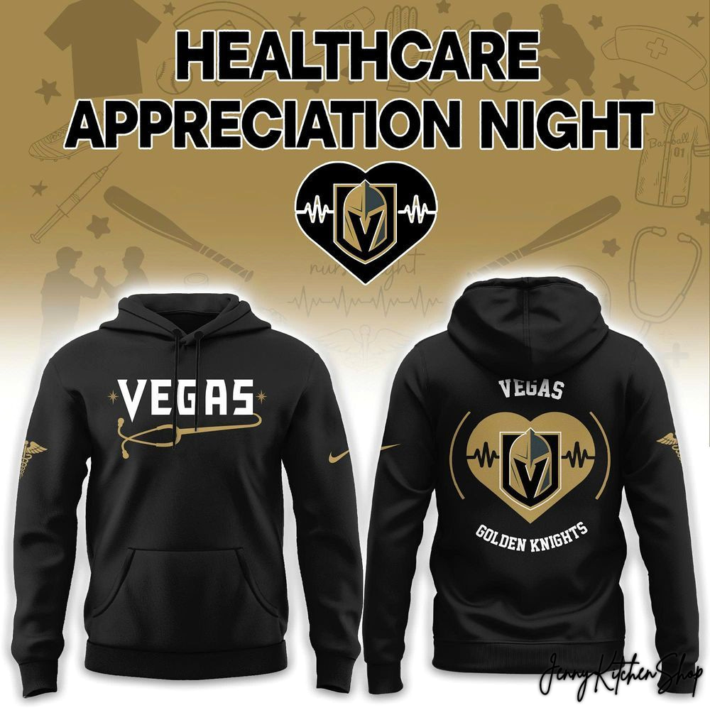 Vegas Golden Knights 2026 Healthcare Appreciation Night Limited Hoodie
