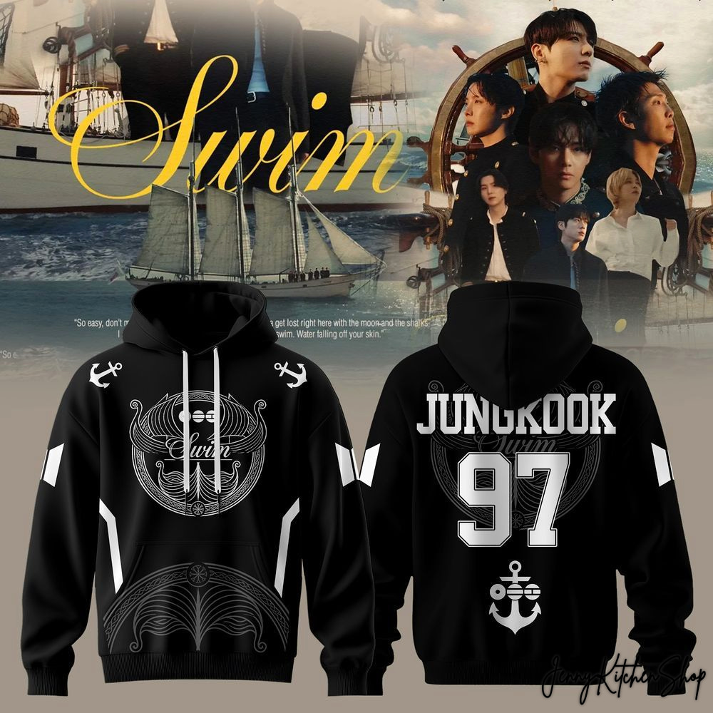 2026 BTS Swim Arirang Album Mixed Limited Hoodie