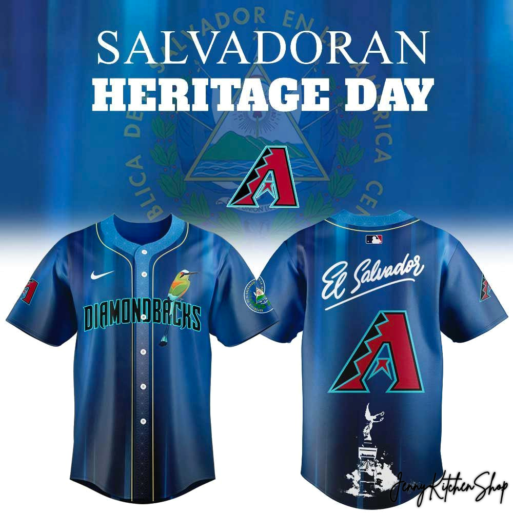 Arizona Diamondbacks Salvadoran Heritage Day 2026 Jersey