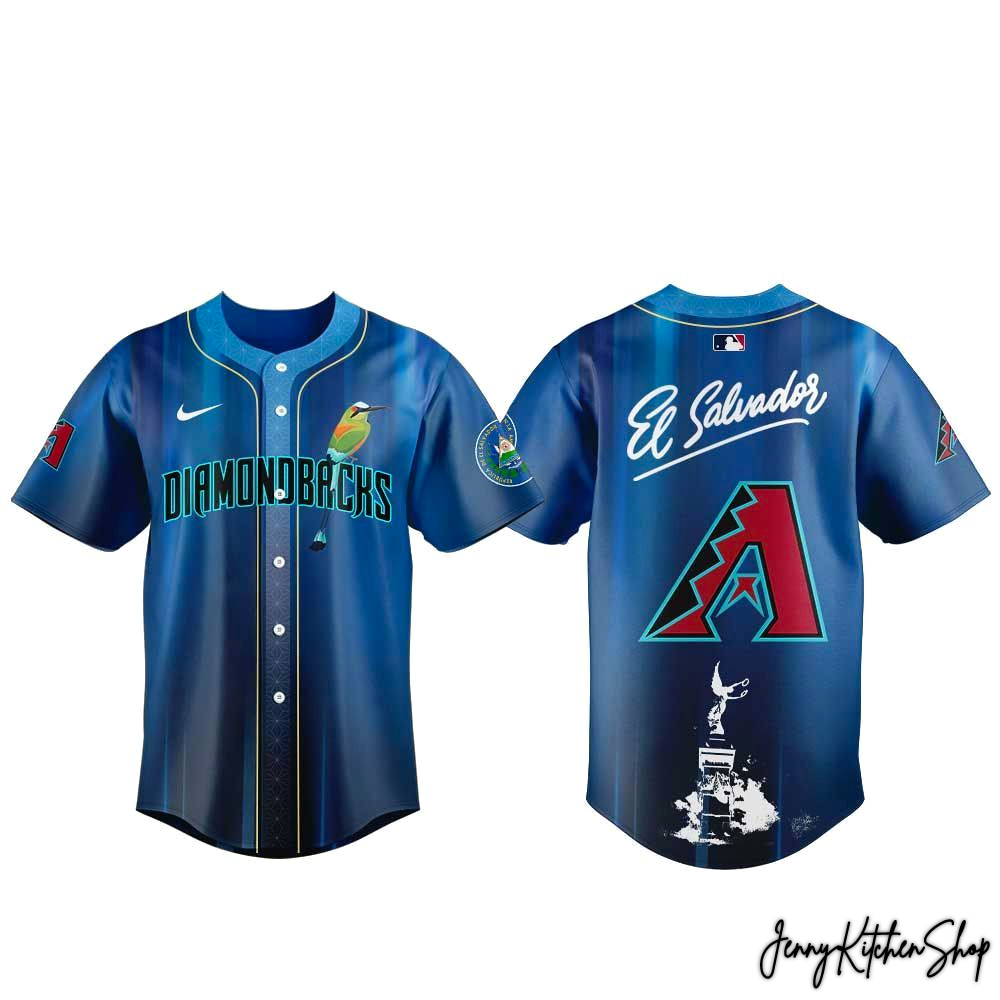 Arizona Diamondbacks Salvadoran Heritage Day 2026 Jersey