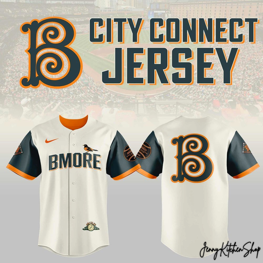 Baltimore Orioles City Connect Bmore 2026 Jersey