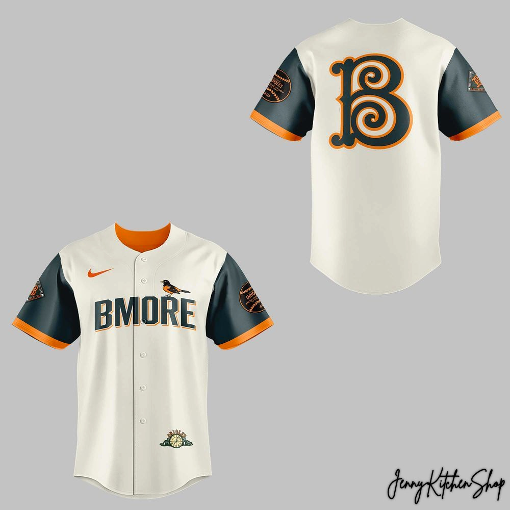 Baltimore Orioles City Connect Bmore 2026 Jersey