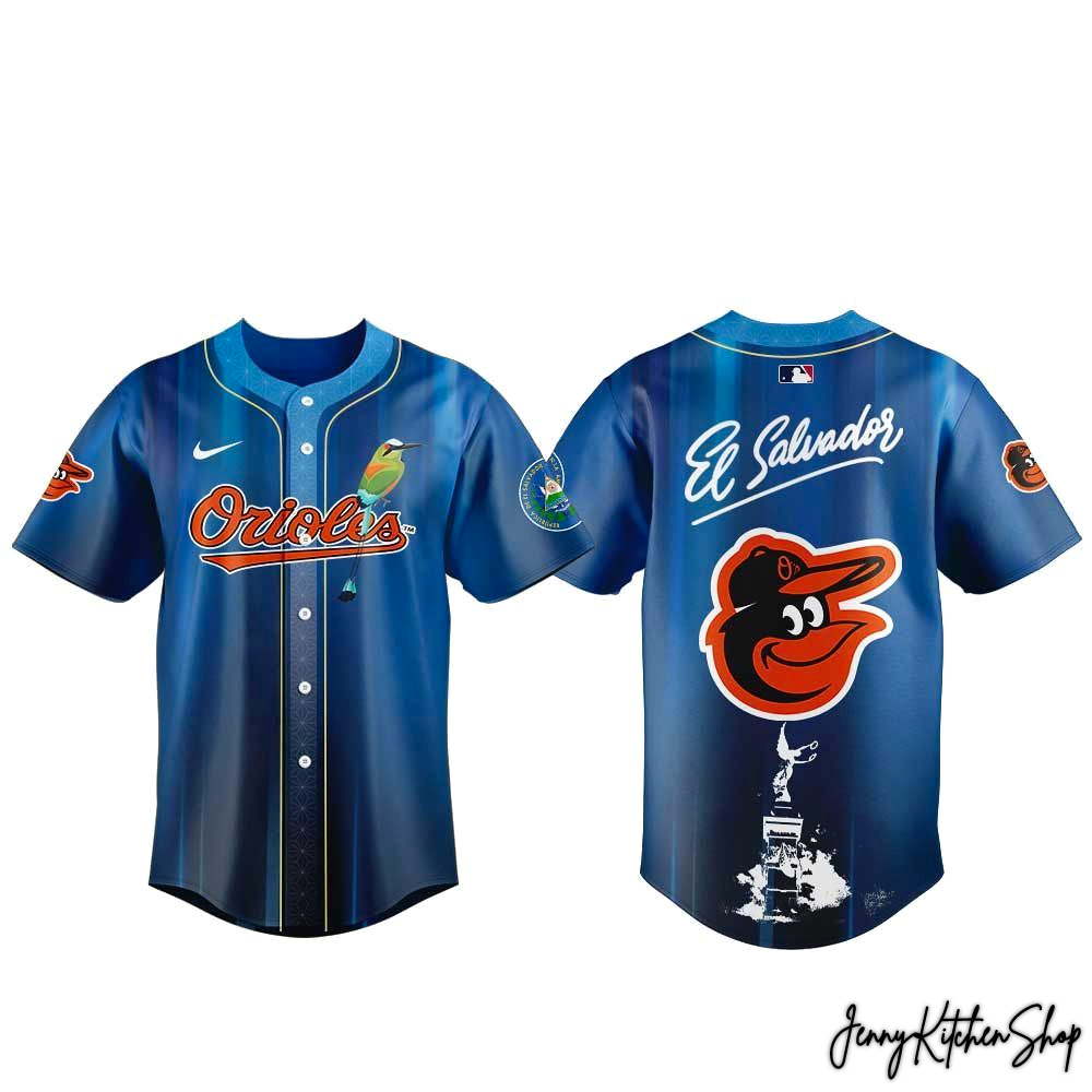 Baltimore Orioles Salvadoran Heritage Day 2026 Jersey