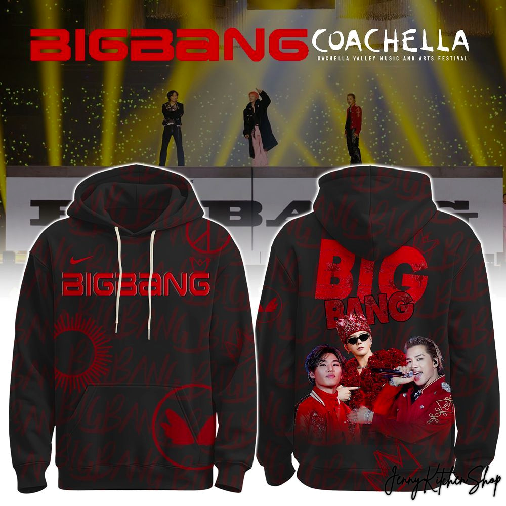 BIGBANG The Kings Return Coachella 2026 Limited Hoodie