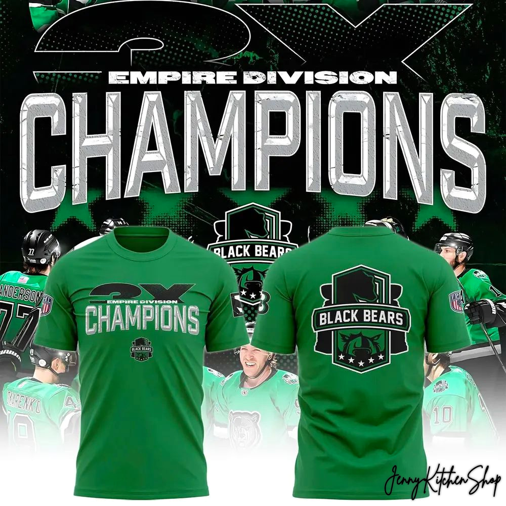 Binghamton Black Bears 2026 Empire Division Champions Hoodie, Shirt