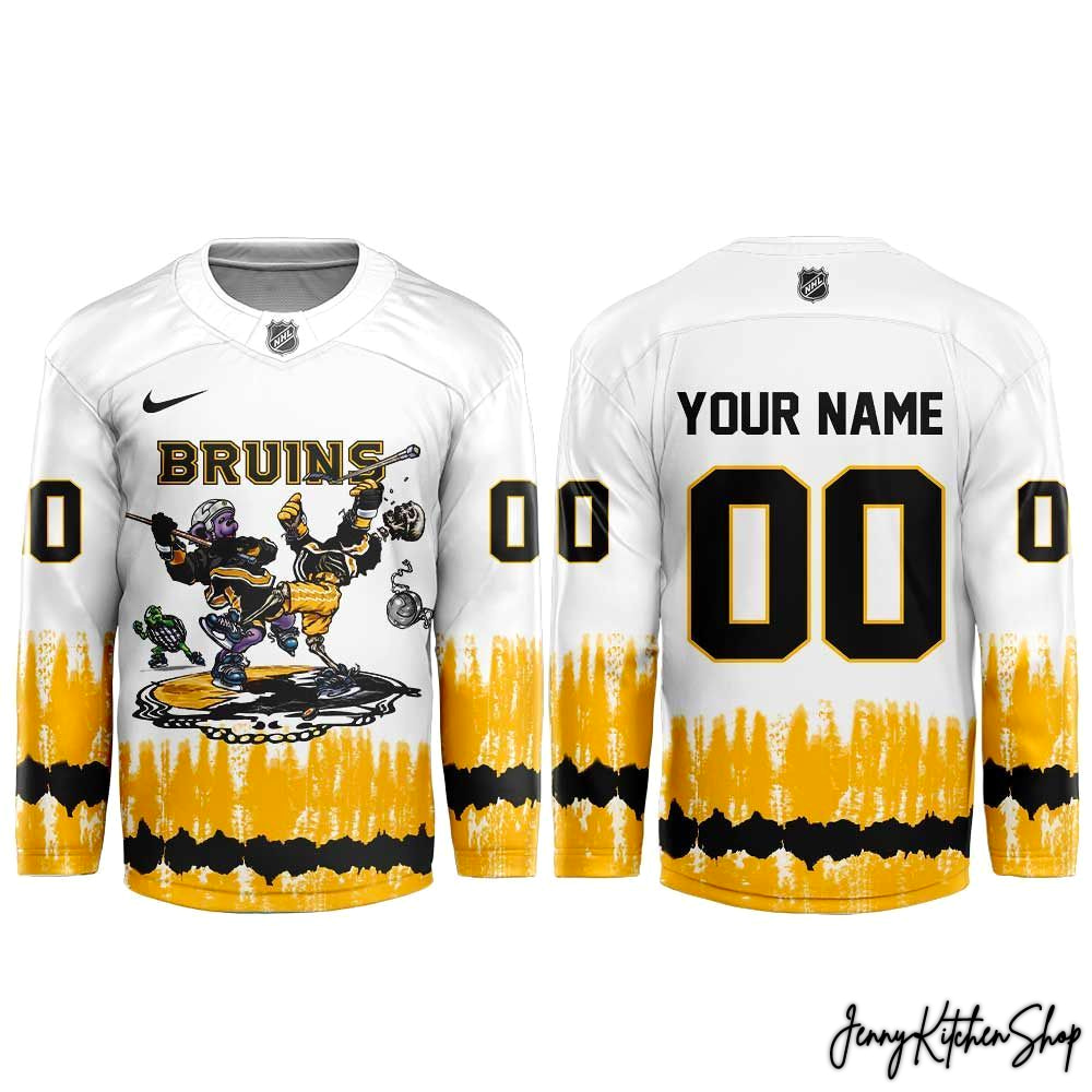 Boston Bruins Grateful Dead Tie Dye 2026 Exclusive Hockey Jersey