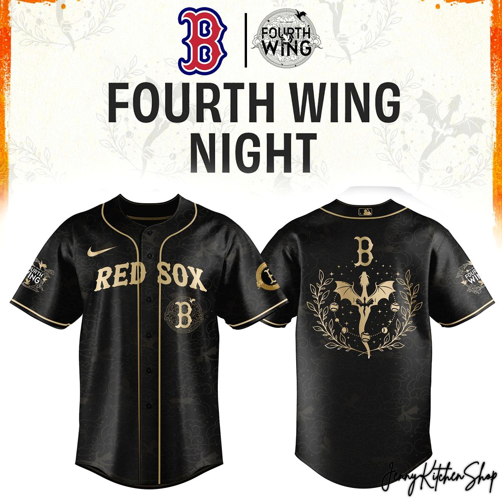 Boston Red Sox Fourth Wings Night 2026 Jersey
