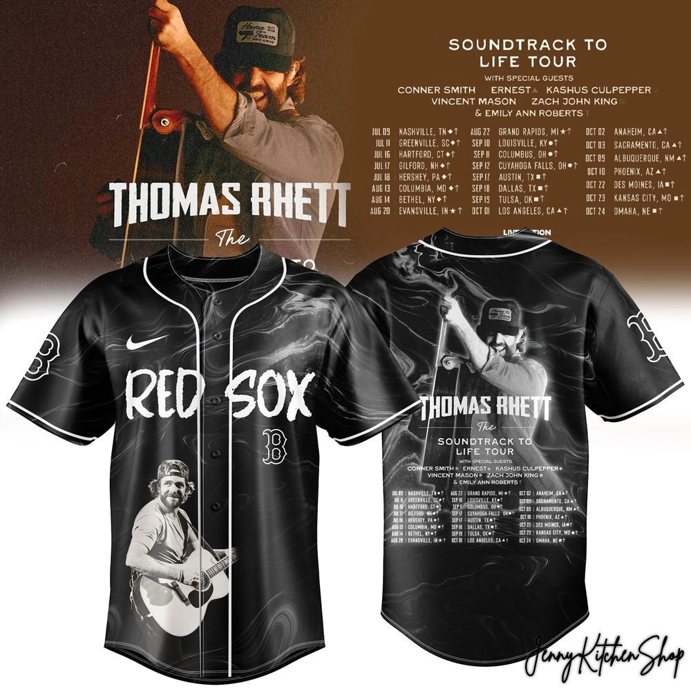 Boston Red Sox x Thomas Rhett Tour 2026 Jersey