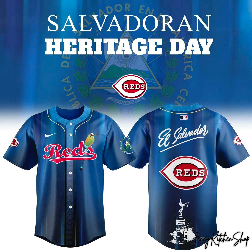 Cincinnati Reds Salvadoran Heritage Day 2026 Jersey