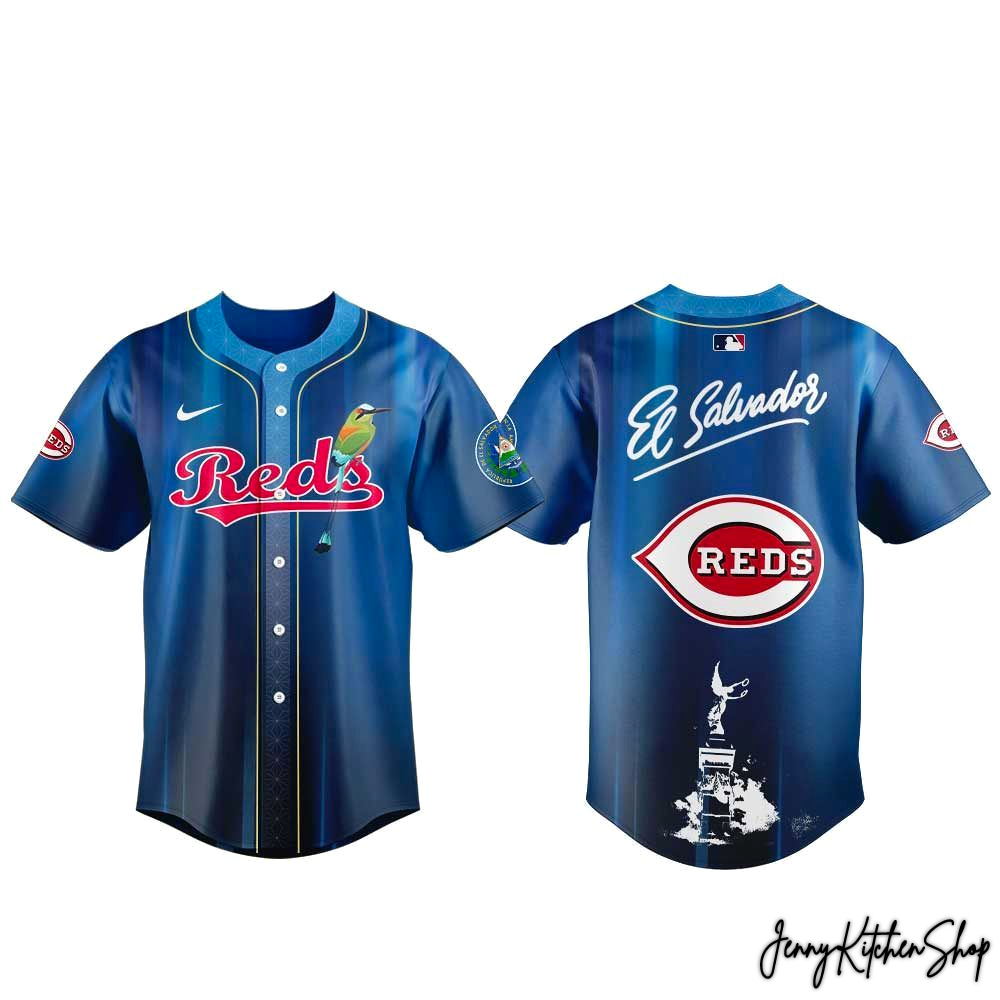 Cincinnati Reds Salvadoran Heritage Day 2026 Jersey