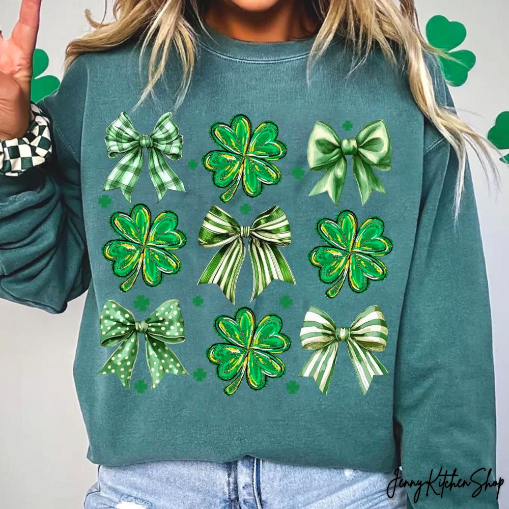 Coquette Patrick’s Day, Shamrock Lucky, Irish Patrick Day Shirt