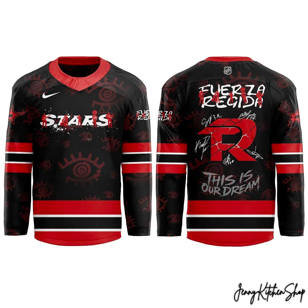 Dallas Stars x Fuerza Regida This is our Dream Stadium Tour 2026 Hockey Jersey