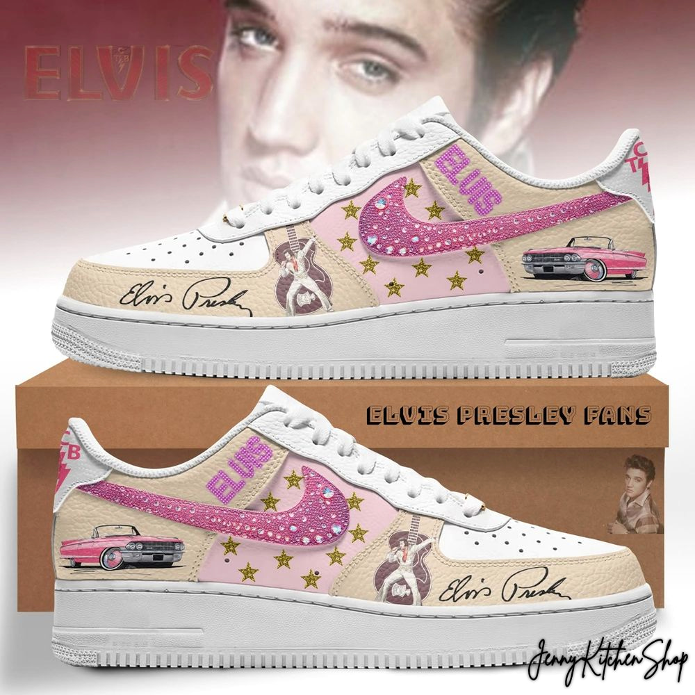 Elvis Presley 2026 Signature Pink Icon Shoes