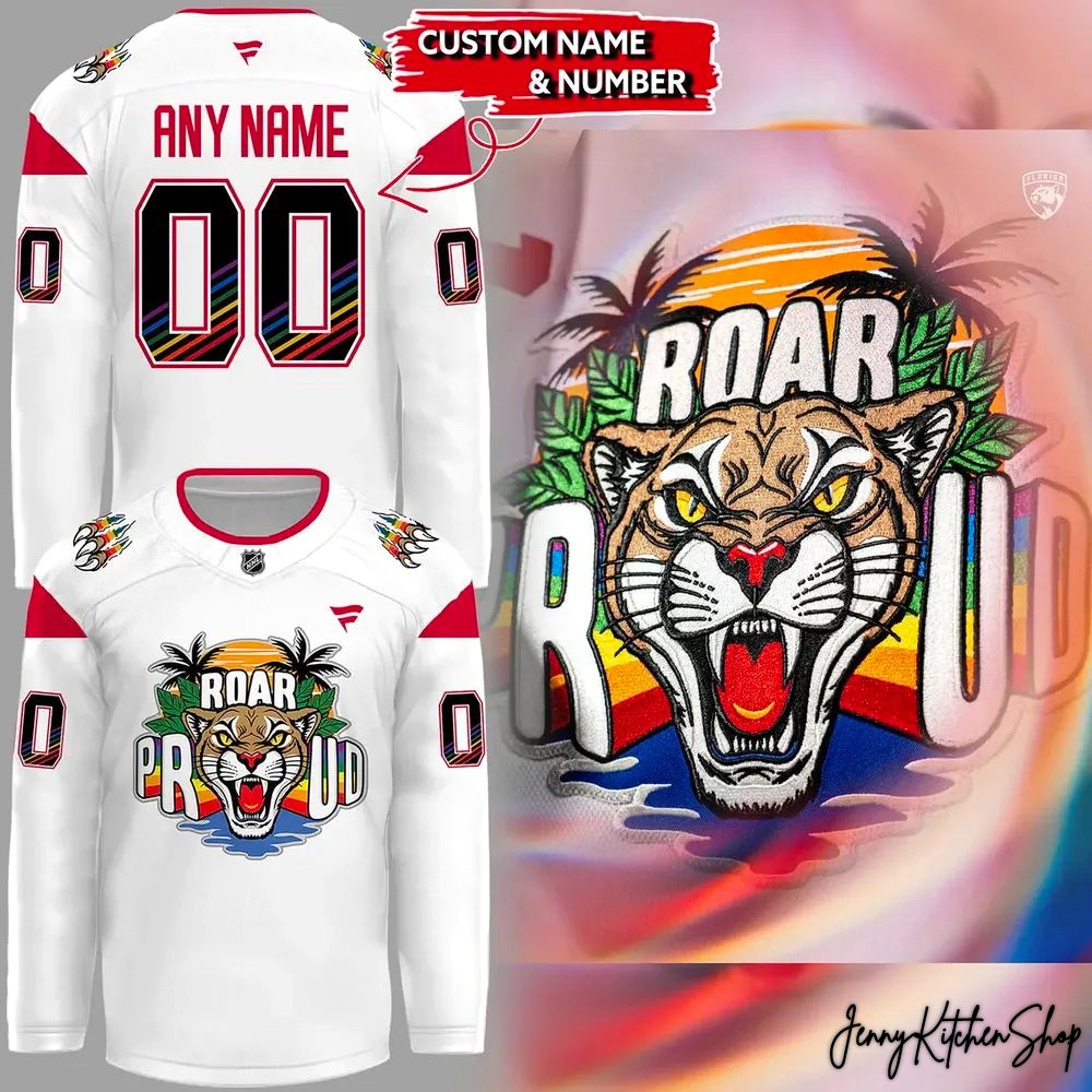 Florida Panthers Our 2026 Pride Night Hockey Jersey