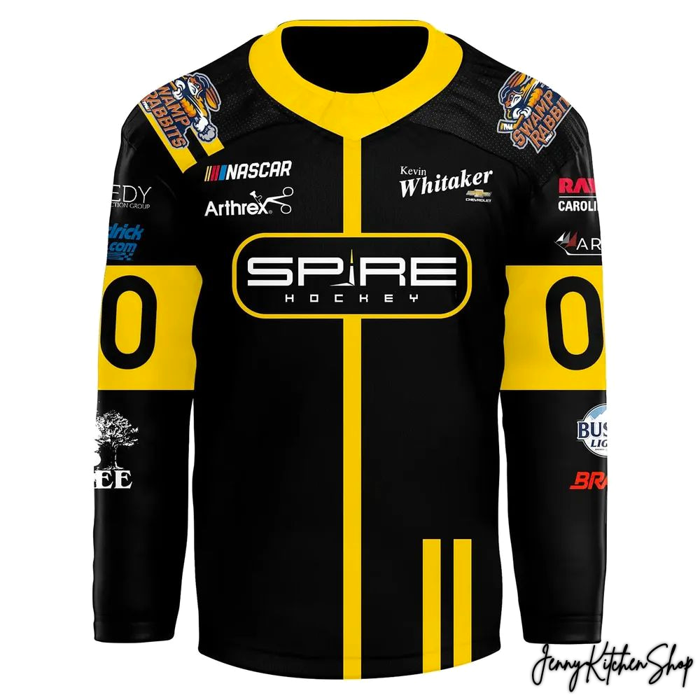 Greenville Swamp Rabbits NASCAR Night 2026 Custom Hockey Jersey