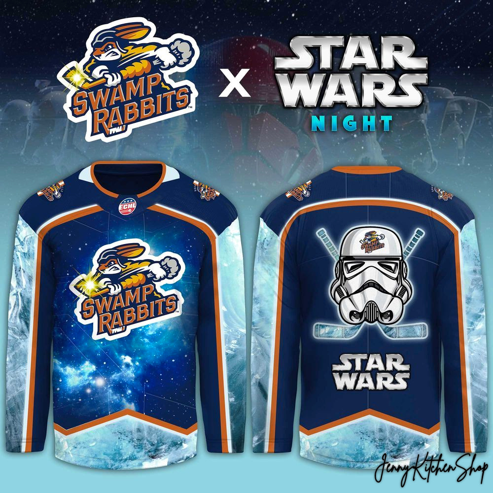 Greenville Swamp Rabbits Star Wars Night Game 2026 Limited Jersey