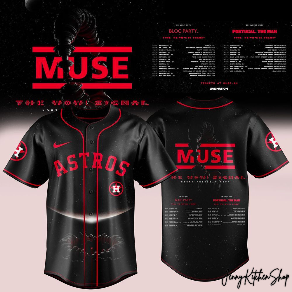Houston Texans x Muse The Wow Signal Tour 2026 Jersey
