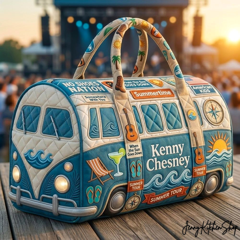 Kenny Chesney No Shoes Nation 2026 Quilted Duffle Bag
