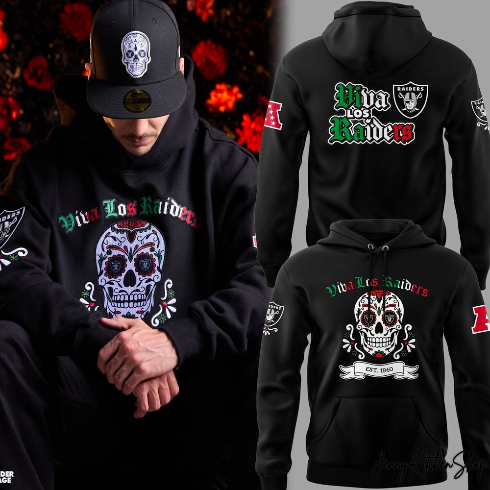 Las Vegas Raiders Viva Los Raidera 2026 Limited Hoodie