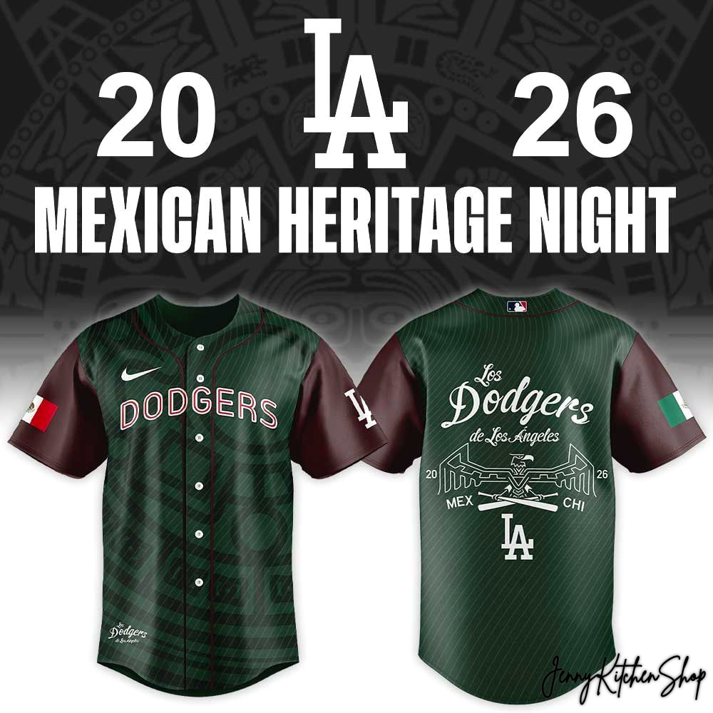 Los Angeles Dodgers Mexican Heritage Night 2026 Special Jersey Los Angeles Dodgers Mexican Heritage Night 2026 Special Jersey