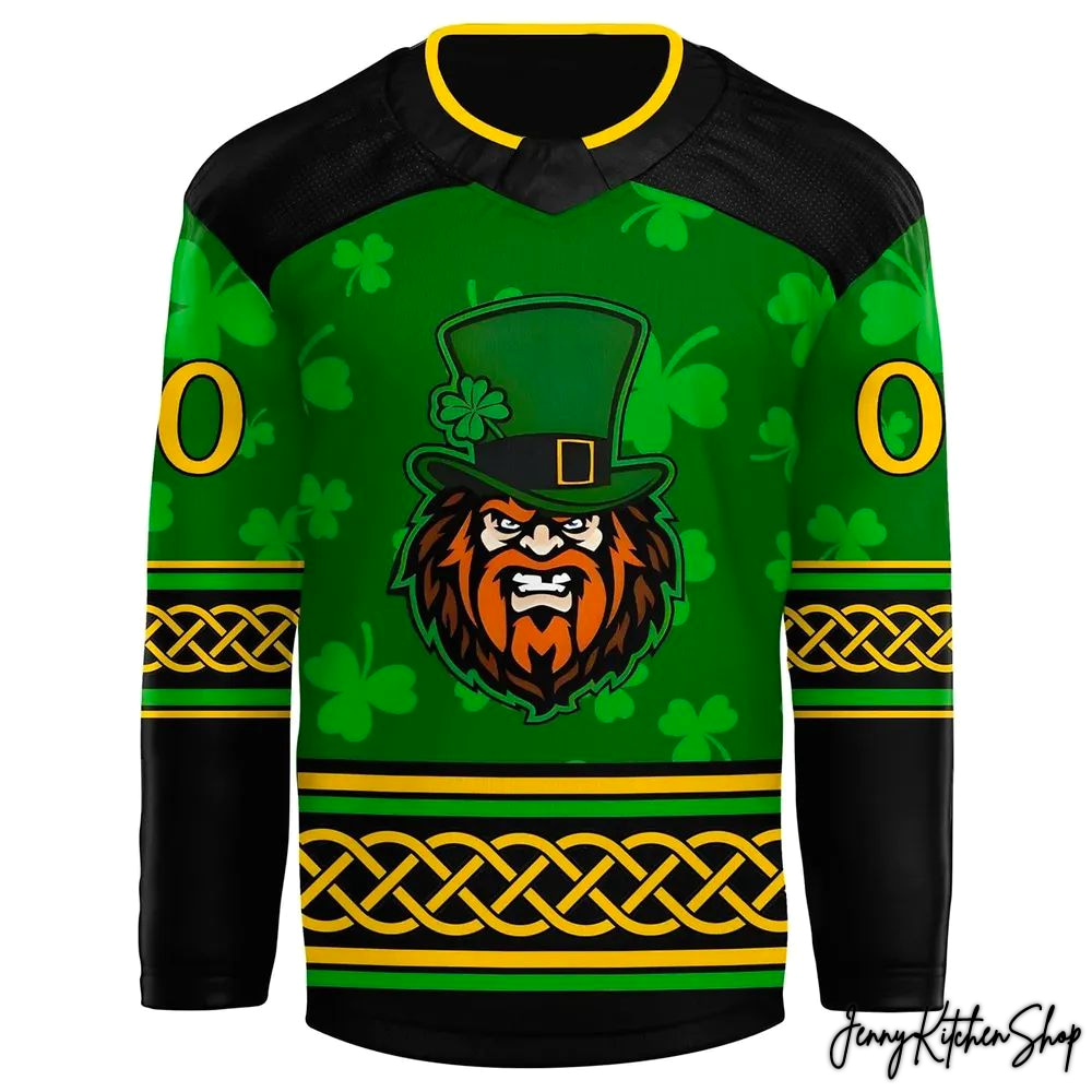 Macon Mayhem St. Patrick’s Day 2026 Special Hockey Jersey