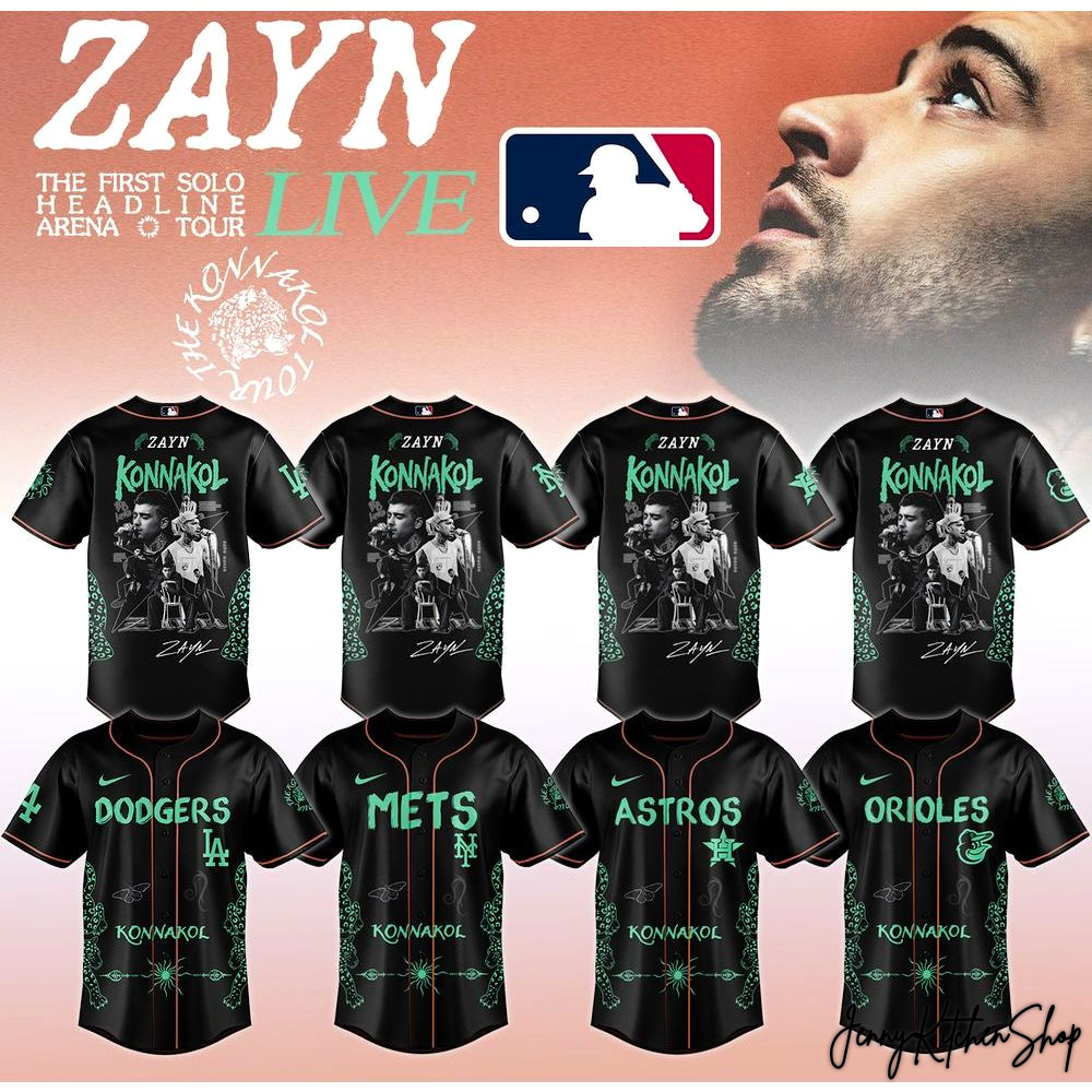 MLB x Zayn Malik KONNAKOL Tour 2026 Special Edition Jersey