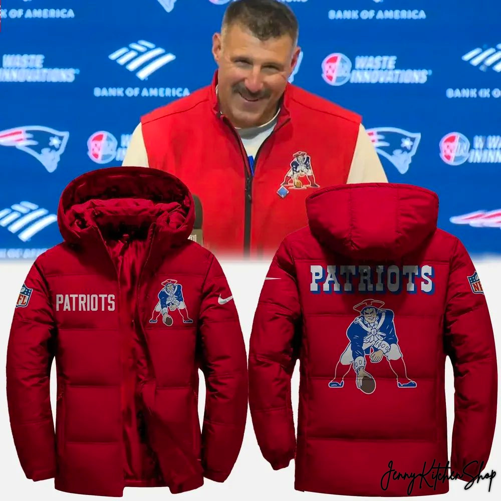 New England Patriots x Coach Mike Vrabel Down Jacket