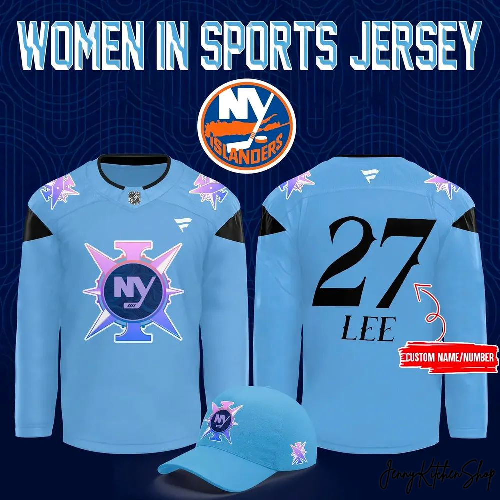 New York Islanders 2026 Women in Sports Jersey New York Islanders 2026 Women in Sports Jersey