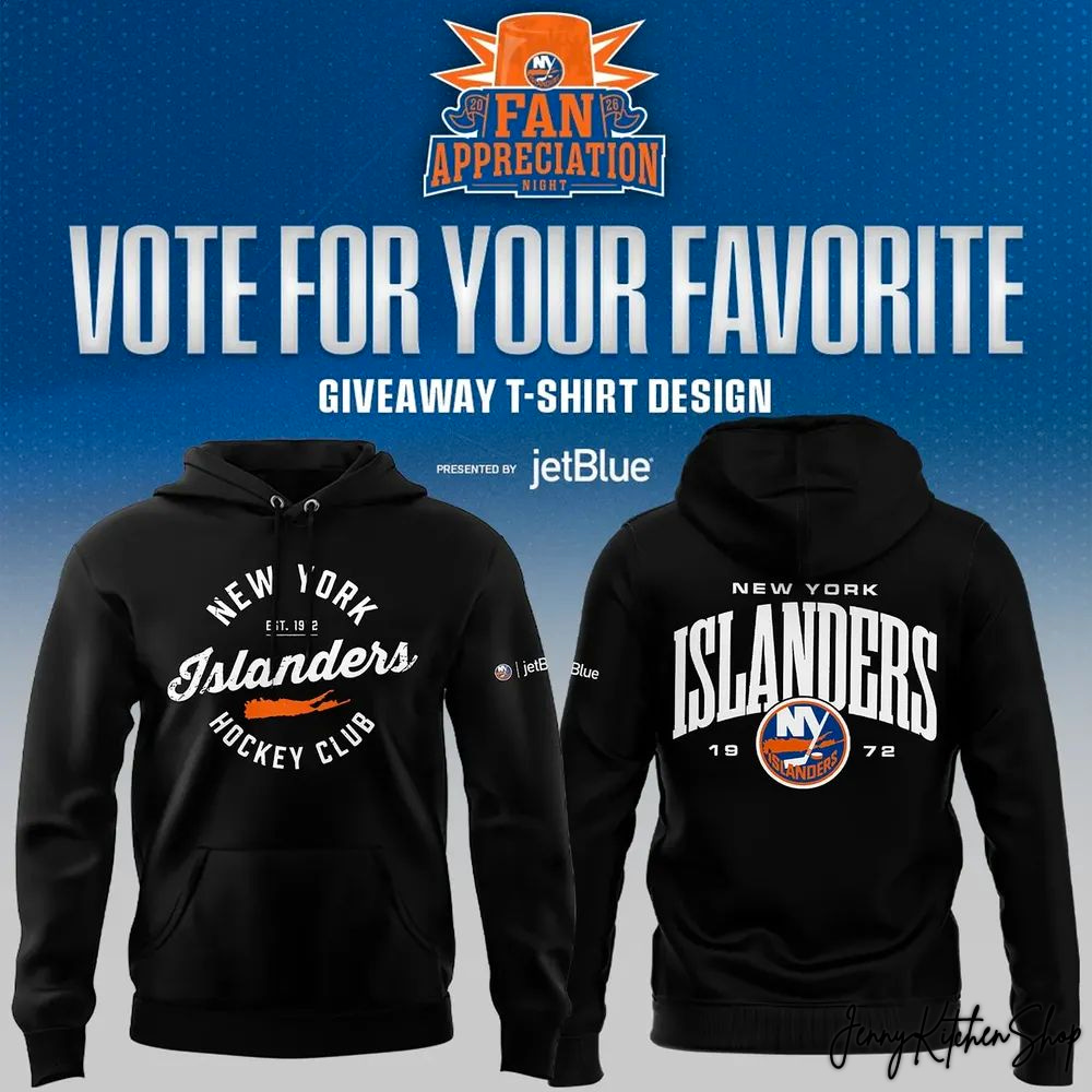 New York Islanders Fan Appreciation Night 2026 Hoodie New York Islanders Fan Appreciation Night 2026 Hoodie