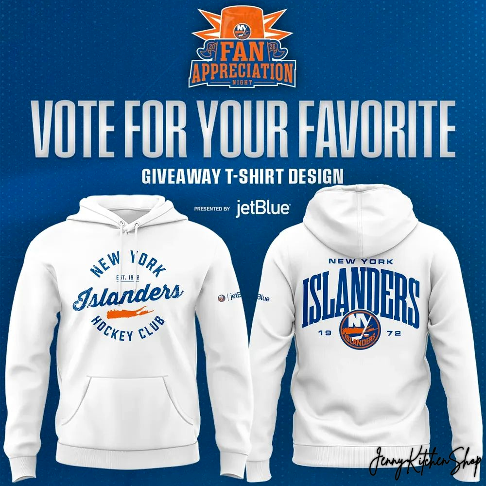 New York Islanders Fan Appreciation Night 2026 Hoodie