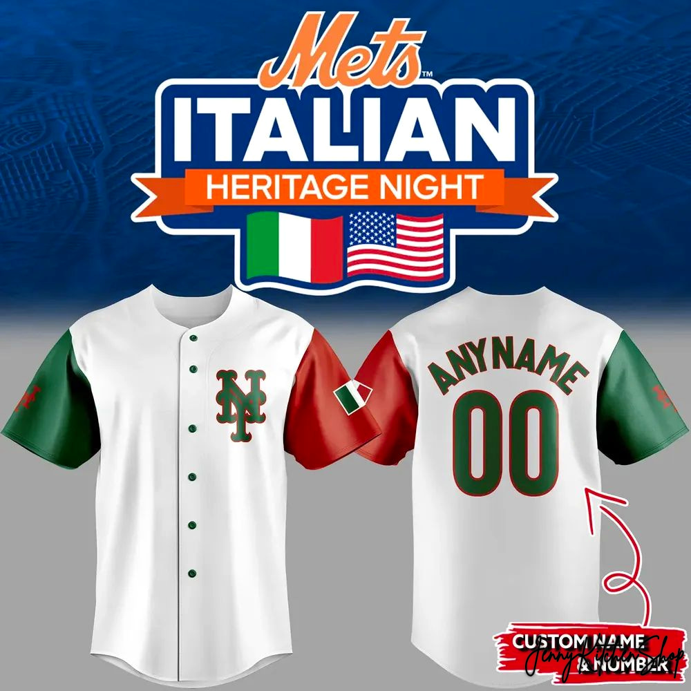 New York Mets Italia Heritage Night 2026 Jersey