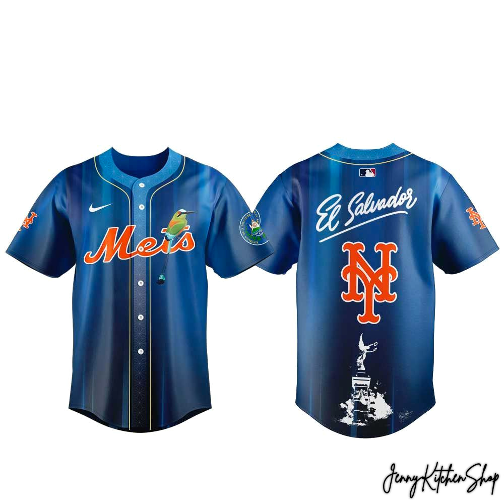 New York Mets Salvadoran Heritage Day 2026 Jersey