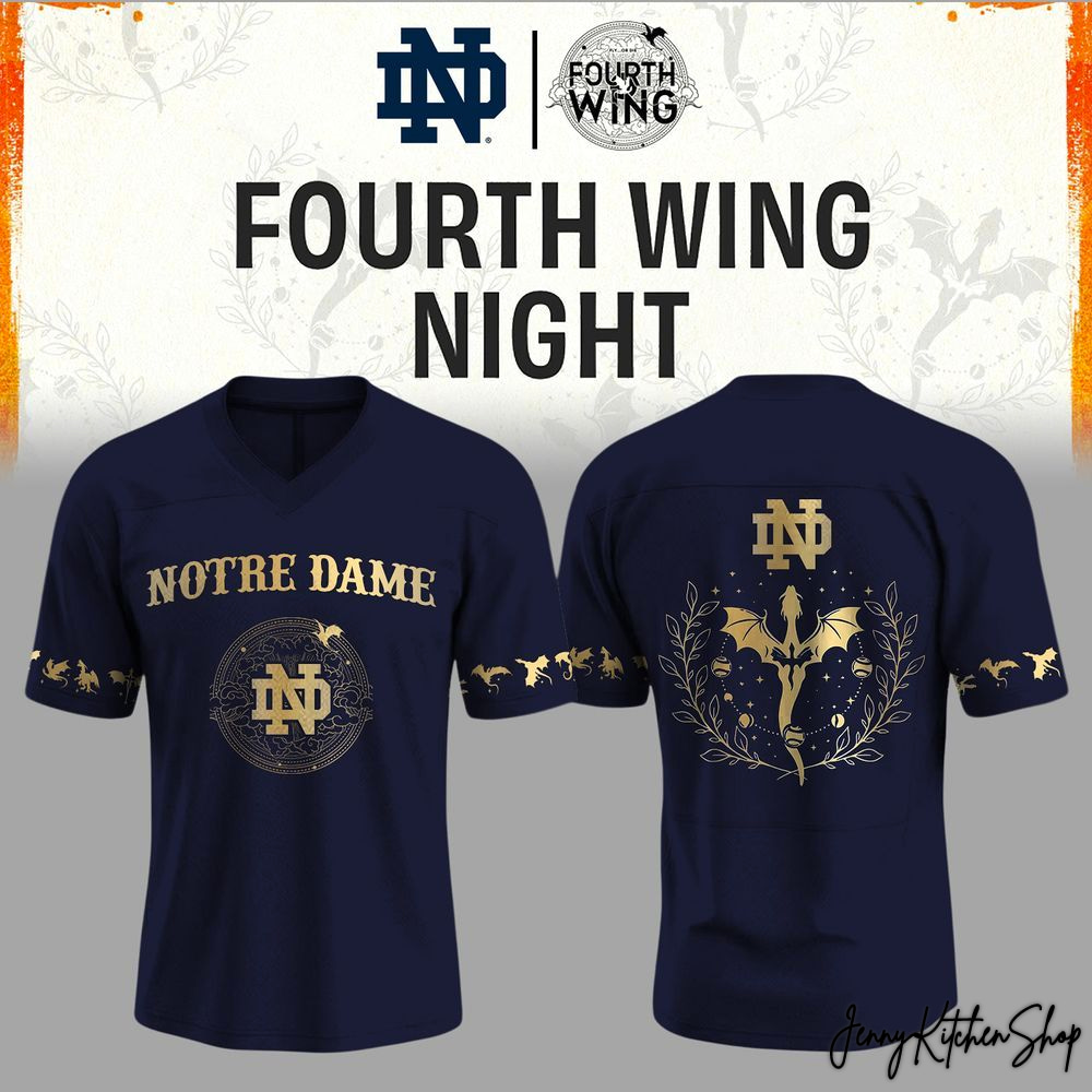 Notre Dame Fighting Irish 2026 Fourth Wing Night Jersey