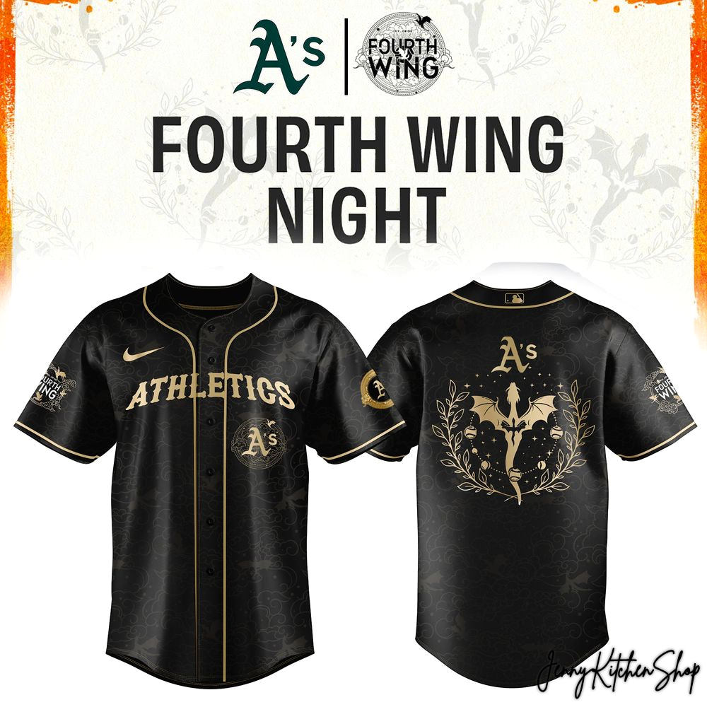 Oakland Athletics 2026 Fourth Wing Night Special Jersey