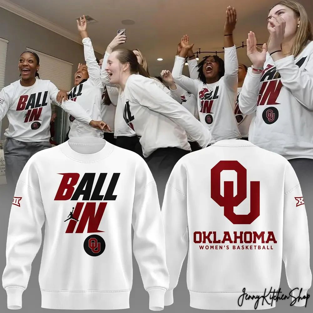 Oklahoma Basketball Ball In 2026 Exclusive Sweatshirt, Hoodie