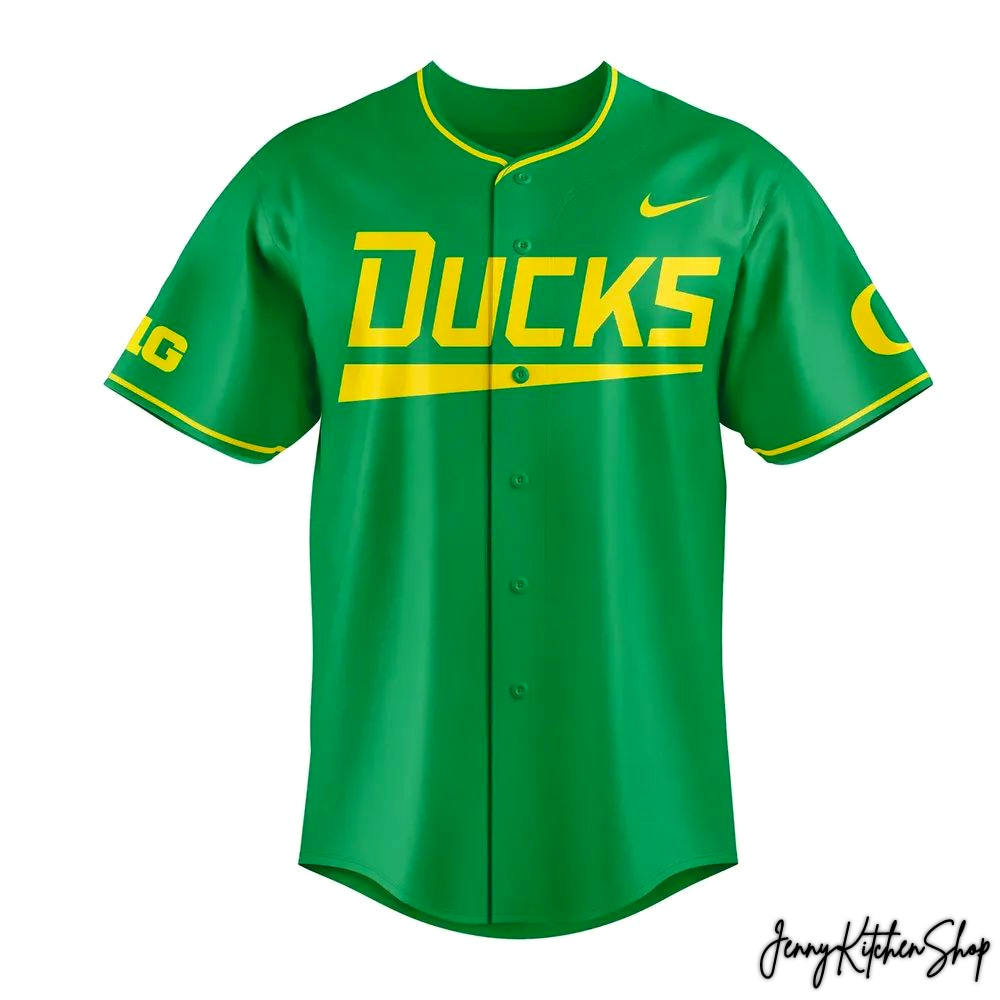 Oregon Ducks Baseball Champions Las Vegas 2026 Baseball Jersey