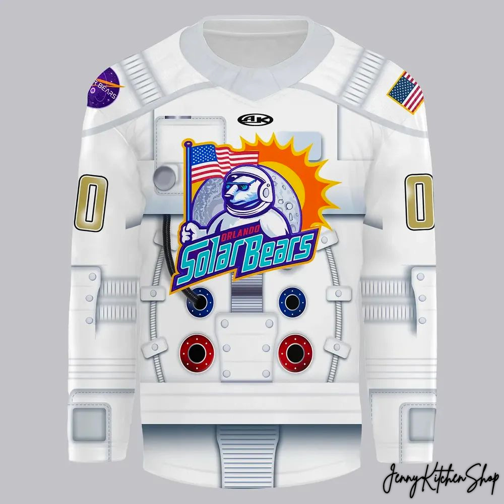 Orlando Solar Bears Space Night 2026 Hockey Jersey
