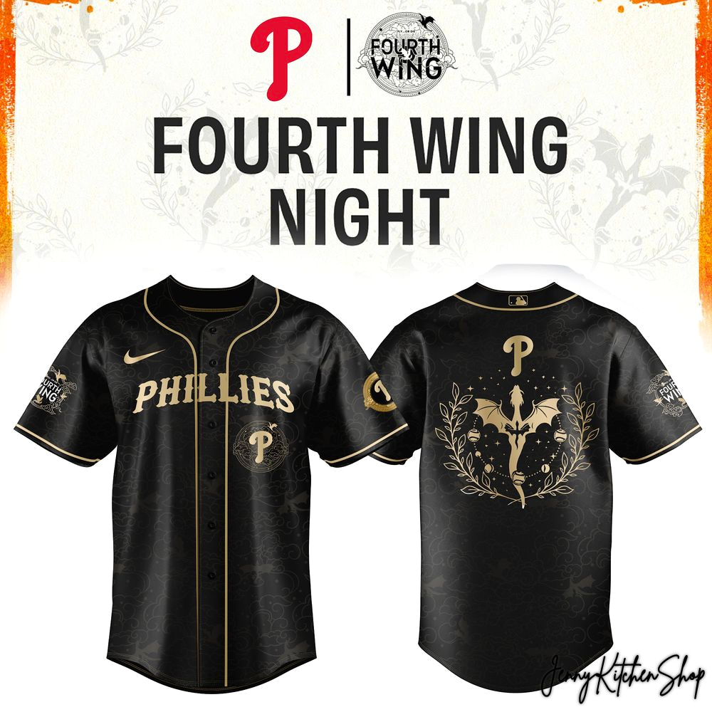 Philadelphia Phillies Fourth Wings Night 2026 Jersey