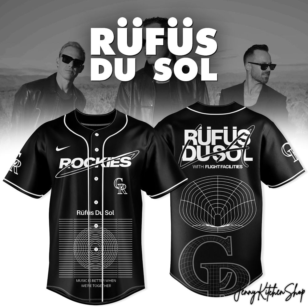 RUFUS DU SOL x Colorado Rockies 2026 Tour Limited Jersey