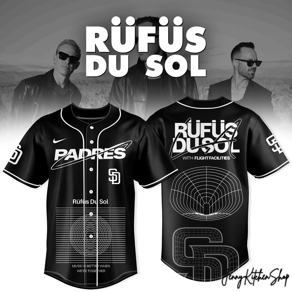 RUFUS DU SOL x San Diego Padres 2026 Tour Limited Jersey