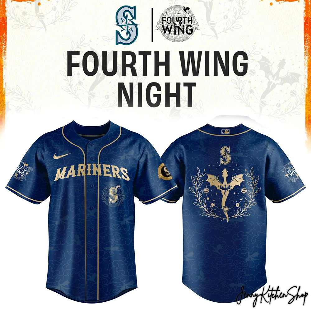Seattle Mariners Fourth Wing Night 2026 Limited Jersey Seattle Mariners Fourth Wing Night 2026 Limited Jersey
