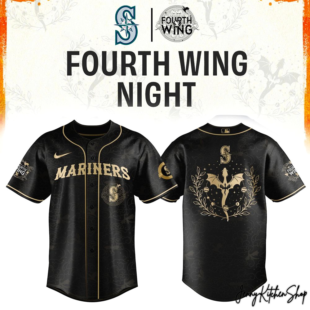 Seattle Mariners Fourth Wing Night 2026 Limited Jersey