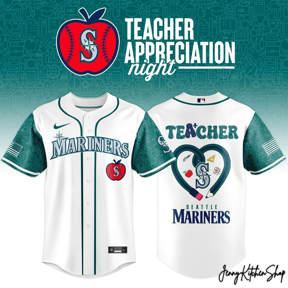 Seattle Mariners Teacher Appreciation Night 2026 Special Jersey