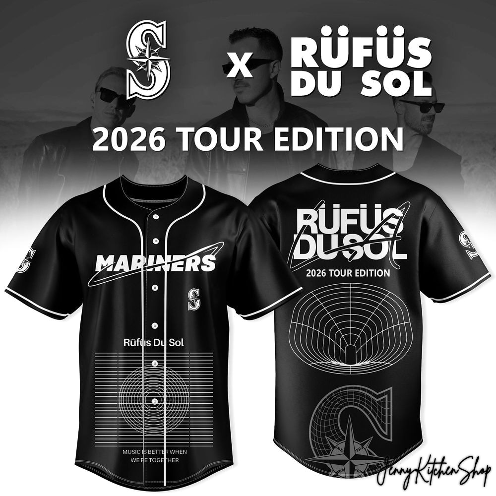 Seattle Mariners x RUFUS DU SOL 2026 Tour Limited Jersey
