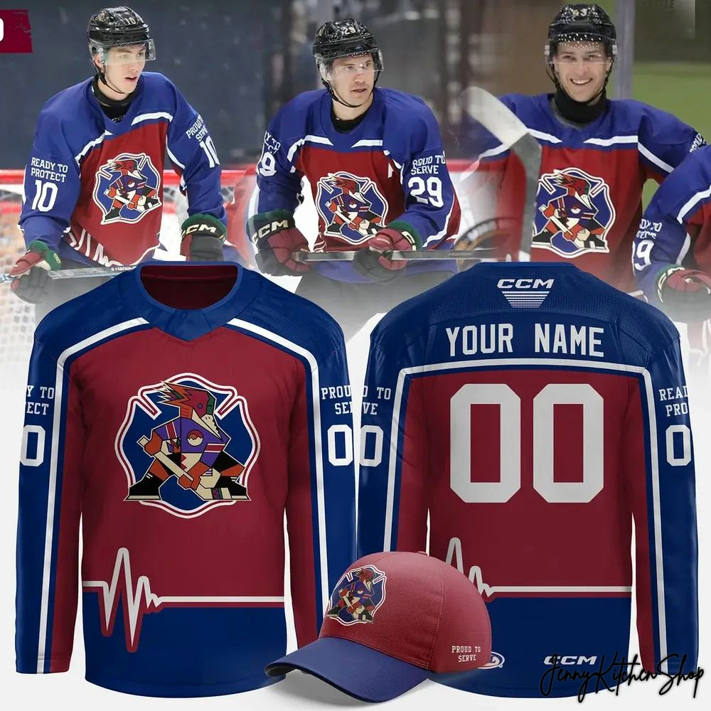 Tucson Roadrunners First Responders Night 2026 Exclusive Hockey Jersey