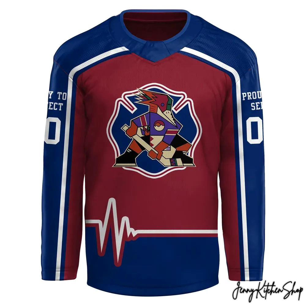 Tucson Roadrunners First Responders Night 2026 Exclusive Hockey Jersey