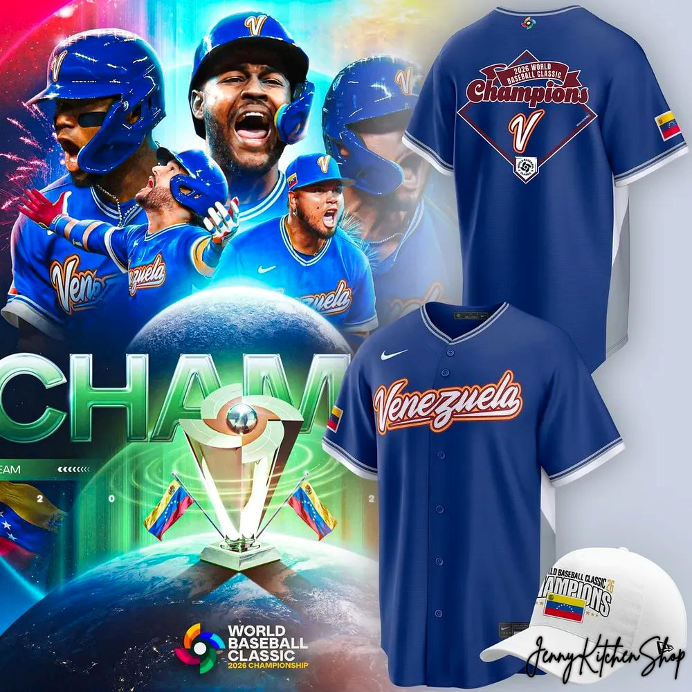Venezuela Baseball 2026 World Baseball Classic Champions Jersey